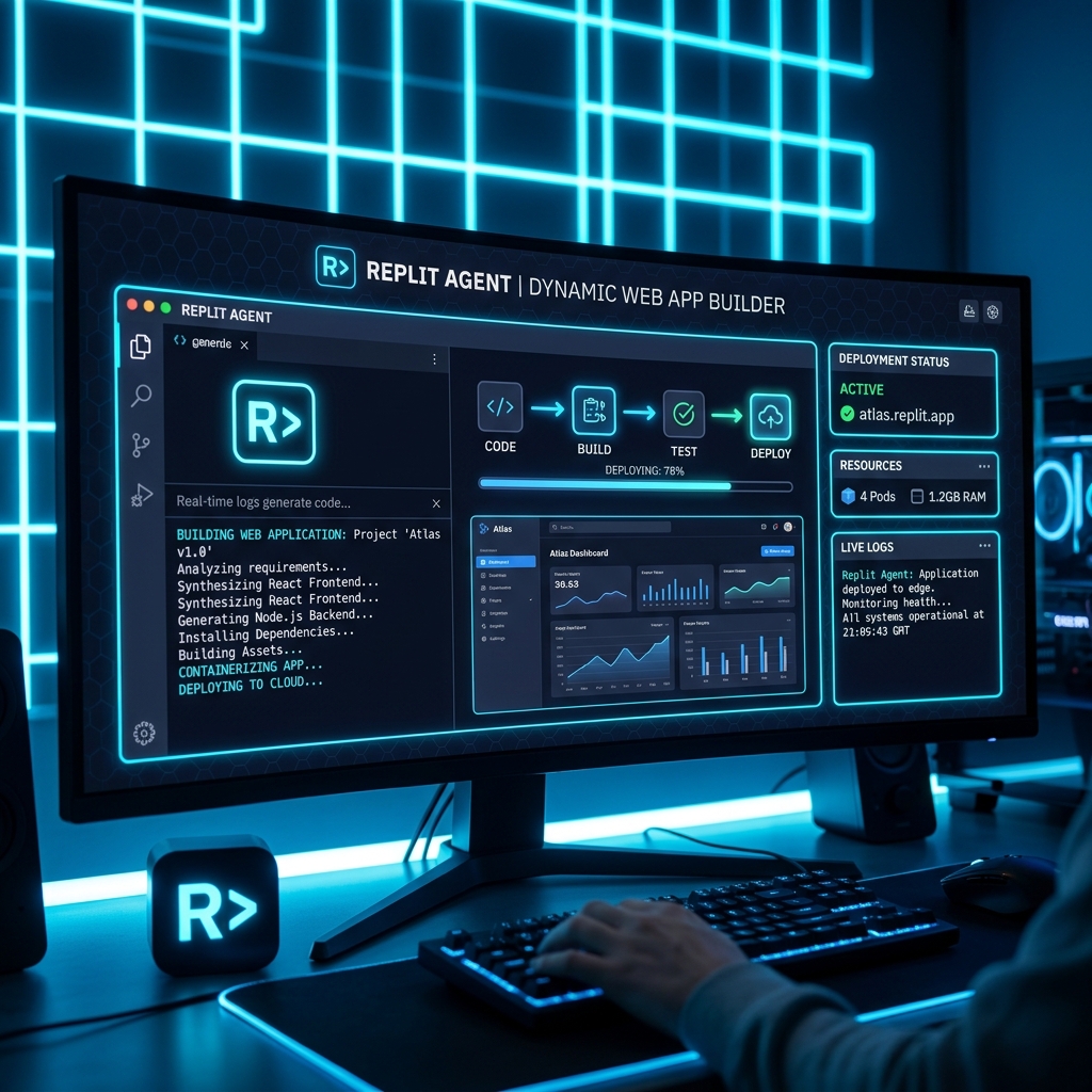 Leveraging Replit Agent to Build and Deploy Full-Stack Applications
