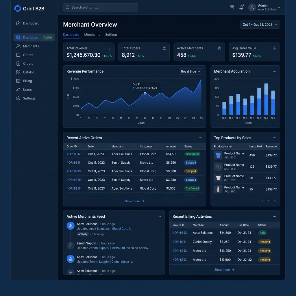 OmniSync E-Commerce SaaS — Showcase